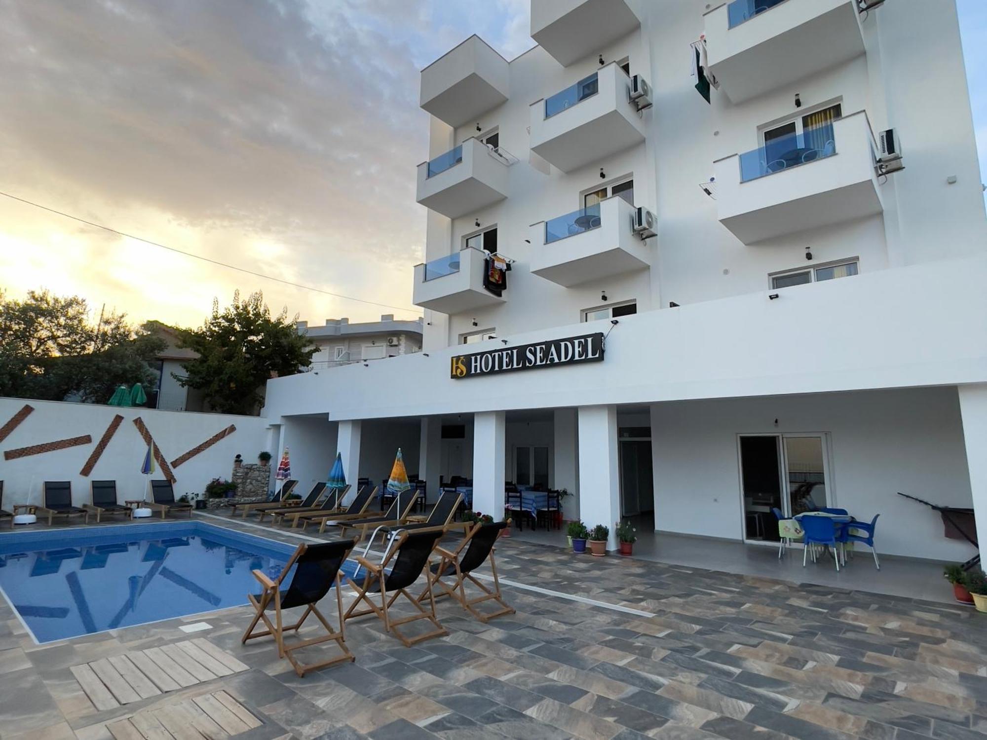 Hotel Seadel Ksamil Kültér fotó